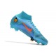 New Nike Mercurial Superfly 8 Elite FG Blueprint - Chlorine Blue Laser Orange Marina